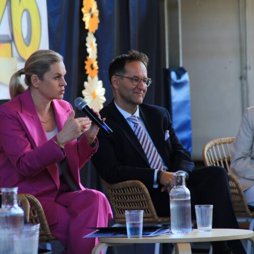 Dzisiaj naszą szkołę odwiedziła Pani Minister Barbara Nowacka