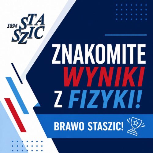 Nasza szkoła w ścisłej czołówce szkół w Polsce pod względem wyniku z matury rozszerzonej z fizyki!