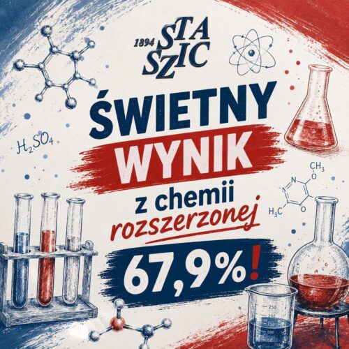 Świetne wyniki z&nbsp;matury rozszerzonej z&nbsp;chemii!
