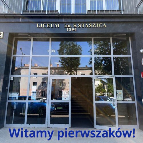 Witamy pierwszaków na pokładzie!