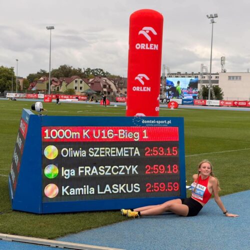 📣 Uczennica klasy 2a Oliwia Szeremeta została Mistrzynią Polski!